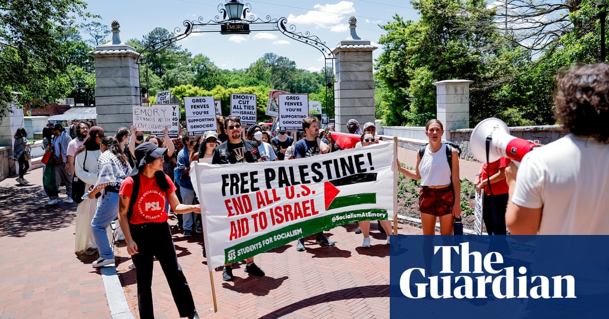 Universidade Emory de Atlanta é alvo de grupo antipalestino: 'É assustador' | Atlanta