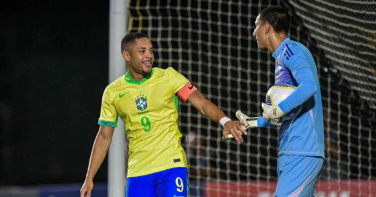 com briga e Vitor Roque em foco, Brasil vence o México em amistoso