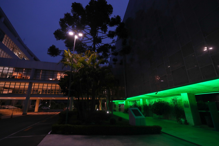 A campanha “Outubro Verde” vai deixar o prédio da Assembleia iluminado por essa cor no período de 15 a 31 de outubro.