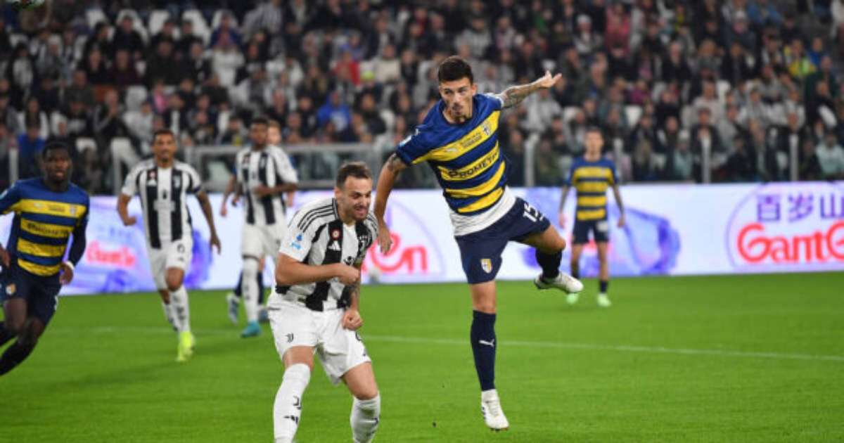 Juventus tropeça no Parma e cai na tabela do Campeonato Italiano