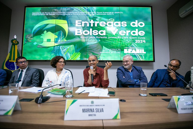 MPO entrega Plano de Monitoramento e Avaliação do Programa Bolsa Verde, em evento no Ministério do Meio Ambiente — Agência Gov