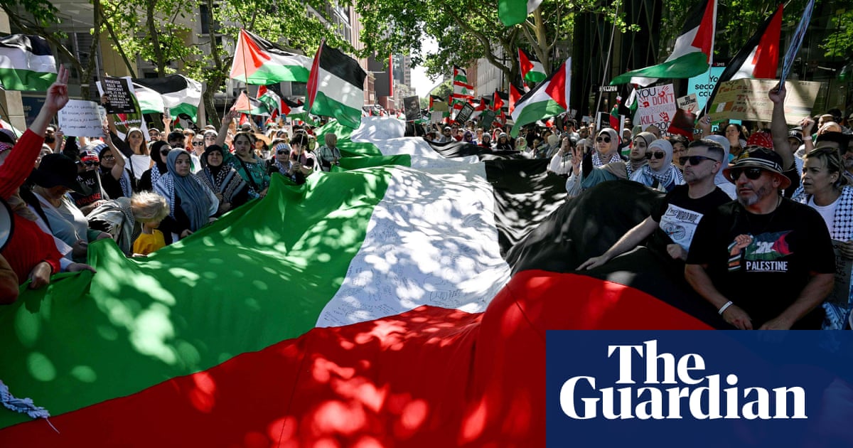 Manifestação pró-Palestina e vigília permanente em Sydney depois que manifestantes e polícia chegam a um acordo | Nova Gales do Sul