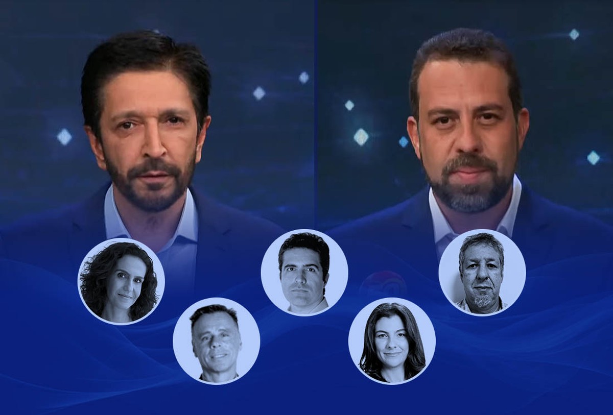 Quem ganhou o debate da Band entre Nunes e Boulos? Veja no placar dos colunistas do GLOBO