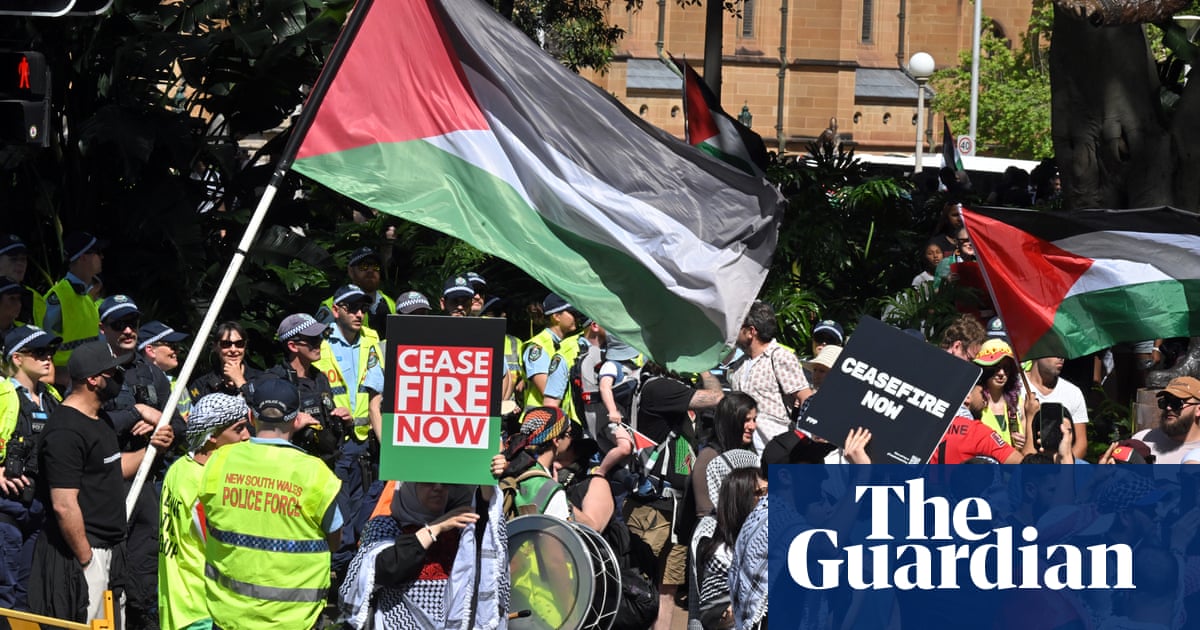 Sindicato da polícia de NSW recua após sugestão do primeiro-ministro que protestos pró-Palestina desviam recursos do crime | Polícia e policiamento australiano