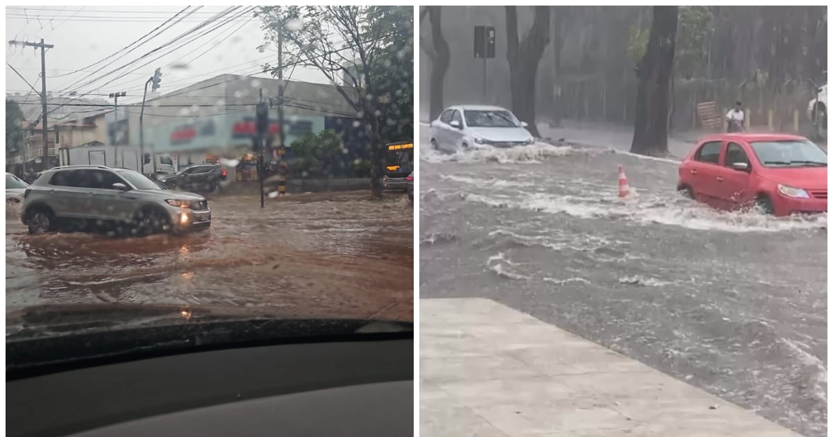 Temporal ‘extremamente forte’ marca o segundo dia seguido de chuva em BH e alaga ruas – Noticias R7