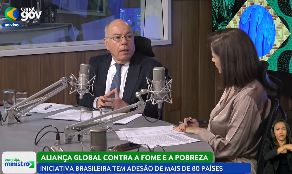 Aliança Global contra a Fome e a Pobreza foi carro-chefe da presidência do Brasil no G20, afirma Mauro Vieira — Agência Gov