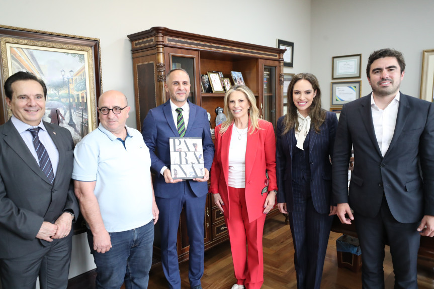 Visita ocorreu no início da tarde desta terça-feira (12), no Gabinete da 2ª vice-secretaria da Casa.