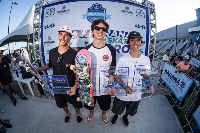 Atleta apoiado pelo Estado vence a segunda etapa do circuito brasileiro skate