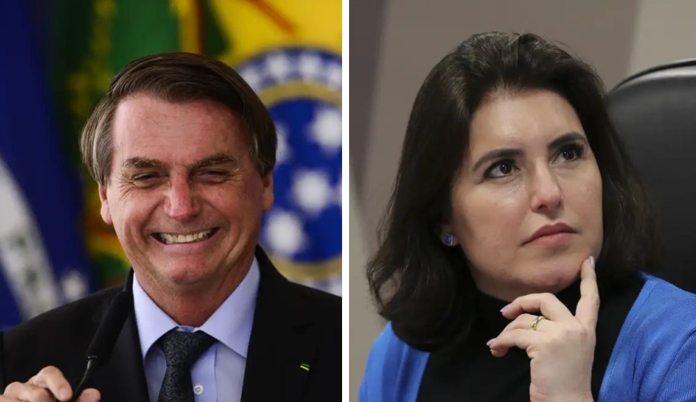 Bolsonaro ironiza fala de Tebet sobre valor do dólar