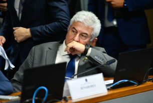 À bancada, senador Astronauta Marcos Pontes (PL-SP).