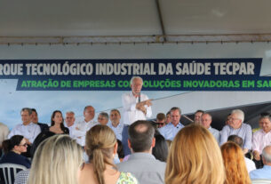 Evento marca início oficial das obras do Parque Tecnológico do Tecpar em Maringá