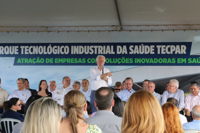 Evento marca início oficial das obras do Parque Tecnológico do Tecpar em Maringá