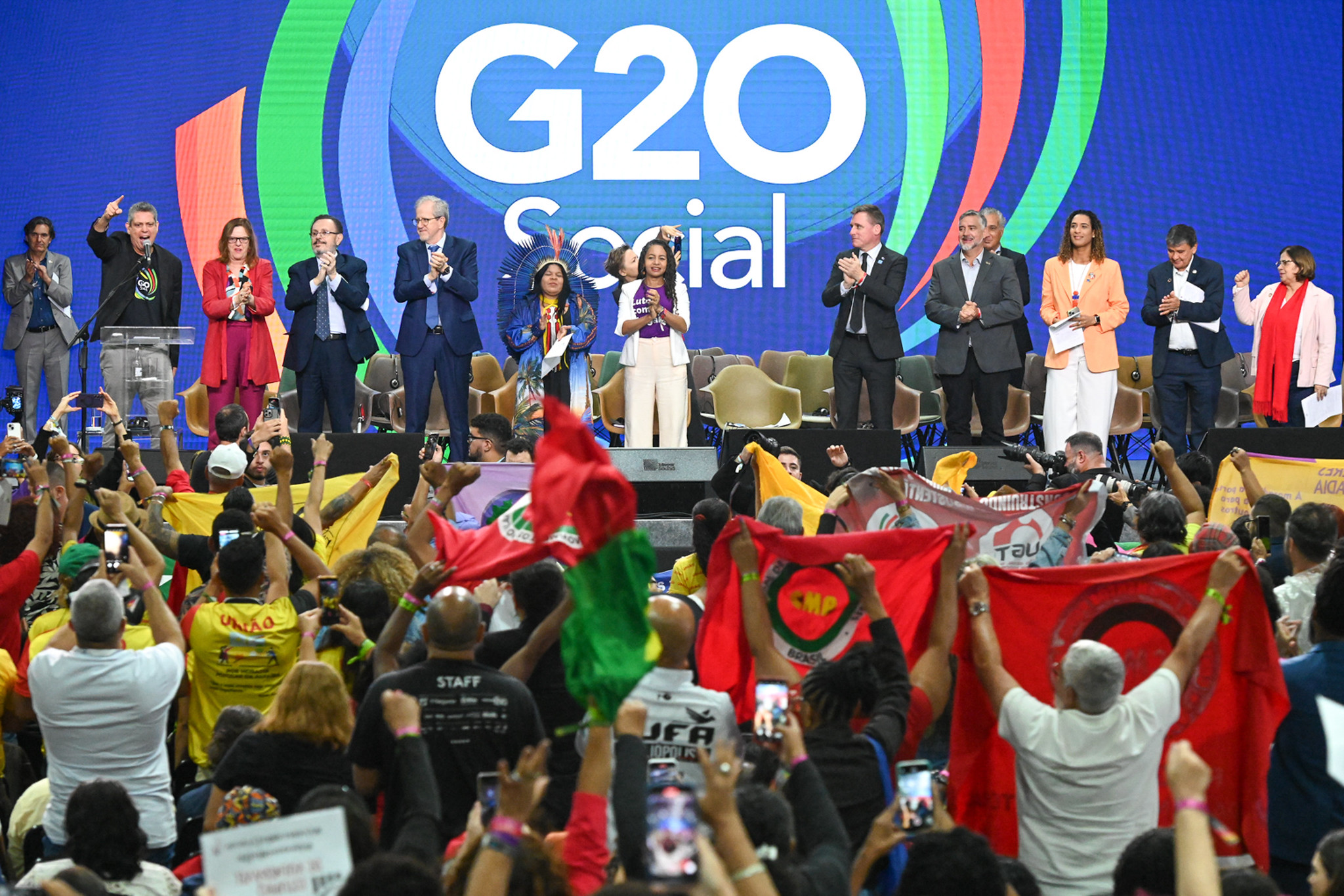 G20 Social é histórico e força popular será fundamental, dizem Wellington e Macêdo — Agência Gov