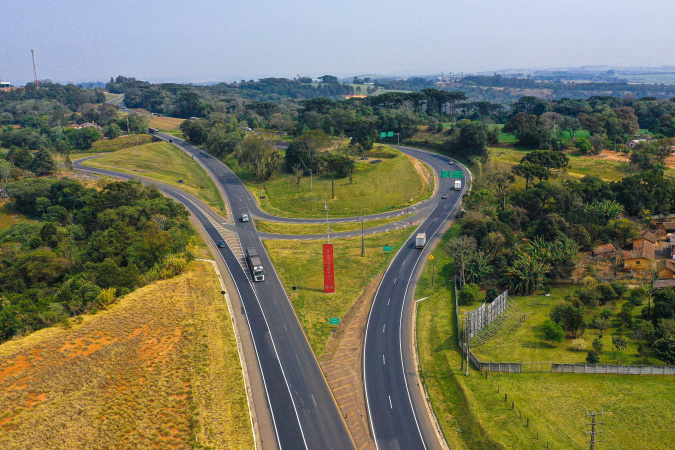 Lote 3 prevê novos contornos de 42 km em Ponta Grossa e viadutos na BR-376