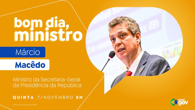 Márcio Macêdo explica temas prioritários definidos pelo Brasil para o G20 — Agência Gov