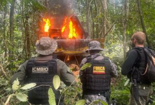 Operação ao redor da Terra Indígena Munduruku fecha cerco contra garimpo ilegal na região — Agência Gov