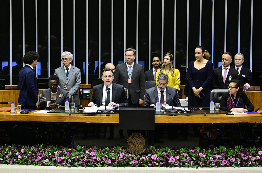 Pacheco defende governança global para enfrentar desigualdades e crise climática — Senado Notícias