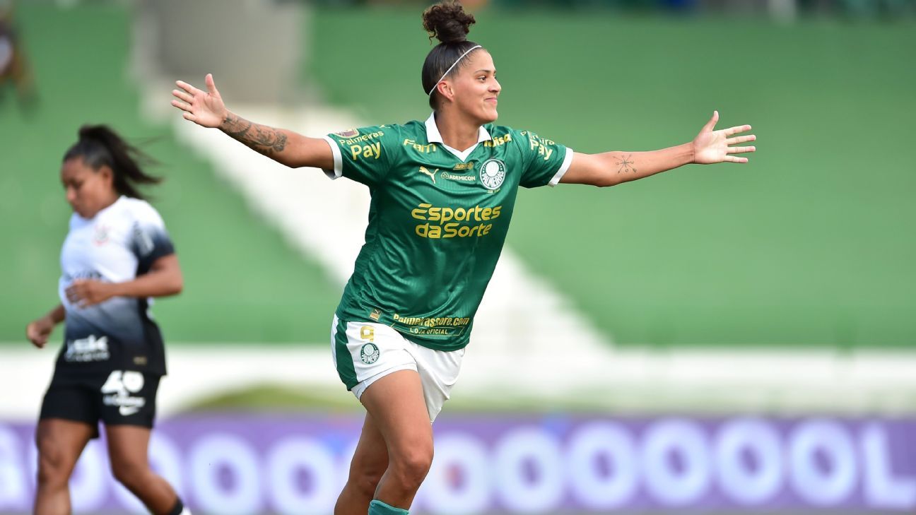 Palmeiras bate Corinthians e é tri do Paulista feminino