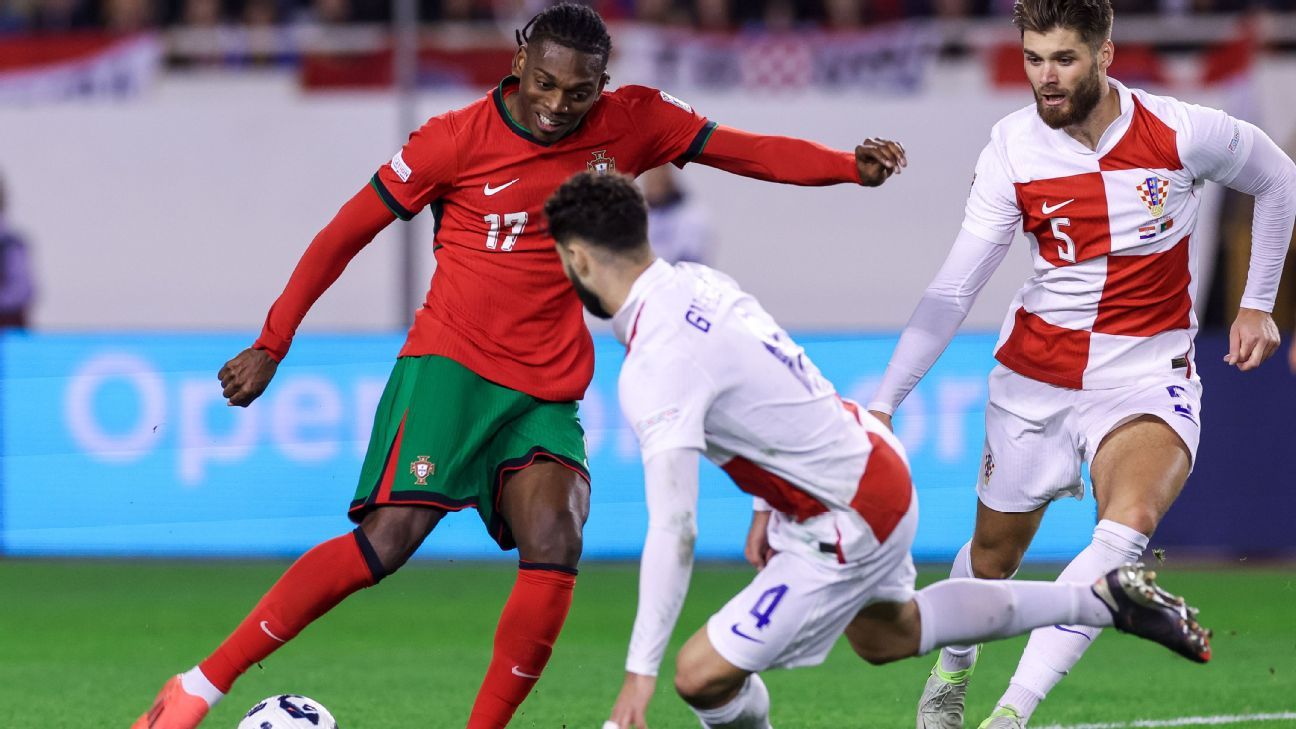 Portugal poupa Cristiano Ronaldo e leva empate da Croácia