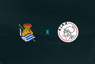 Escudos de Real Sociedad x Ajax, que duelam pela Europa League