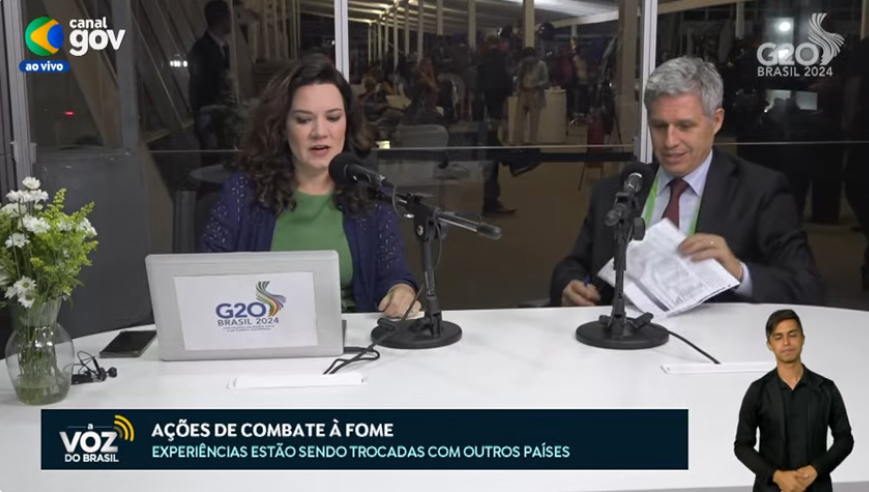 Segurança alimentar é decisiva, diz o ministro Paulo Teixeira sobre a Aliança Global contra a Fome — Agência Gov