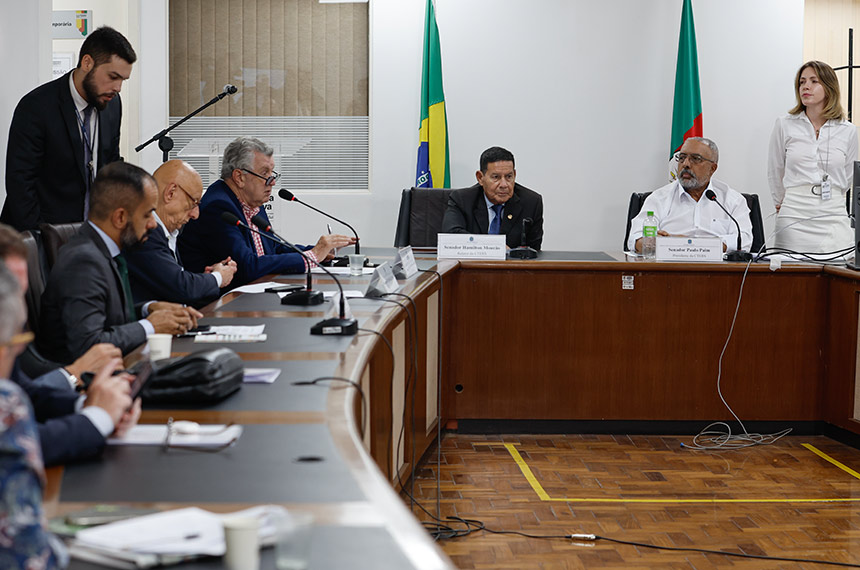 senadores apresentam propostas para reconstrução do estado — Senado Notícias