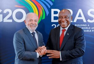 África do Sul assume liderança do G20 e presidente elogia legado do Brasil — Agência Gov