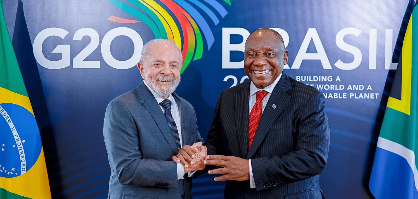 África do Sul assume liderança do G20 e presidente elogia legado do Brasil — Agência Gov