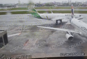 Aviões da Latam colidem em solo no Aeroporto de Congonhas; vídeo