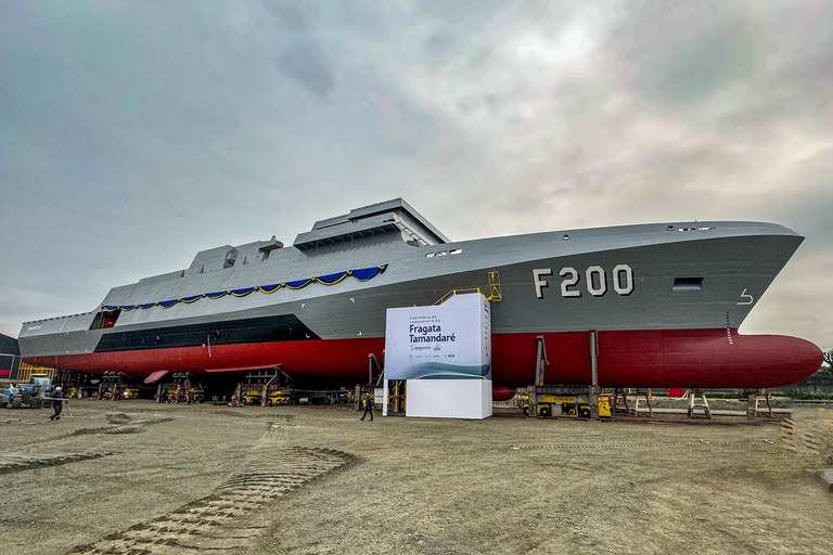 Com Novo PAC, Marinha constrói terceiro navio do Programa Fragatas Classe Tamandaré — Agência Gov