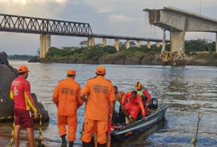 Consumo de água do Rio Tocantins deve ser evitado após queda de ponte