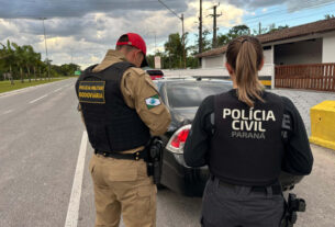 Forças de segurança fazem operação integrada contra crimes nas rodovias do Litoral