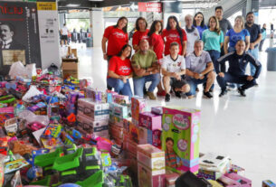 Futebol beneficente das forças de segurança arrecada 3 mil brinquedos para doação