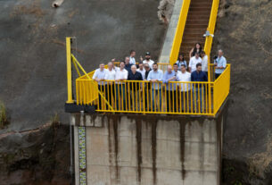 Governador inaugura obra de contenção de cheias em Francisco Beltrão com túnel de 1,2 km