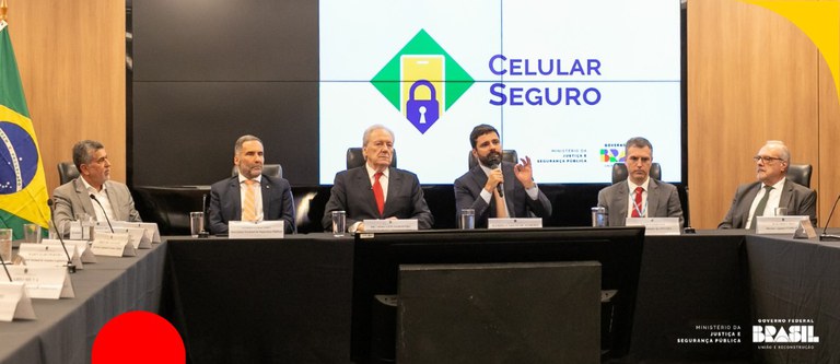 Novo Celular Seguro é lançado em evento no Palácio da Justiça — Agência Gov