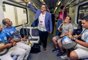 Trem do Samba vai fazer festa neste sábado em Oswaldo Cruz