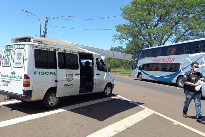 Vai viajar? DER/PR alerta para uso de empresas de transporte intermunicipal registradas