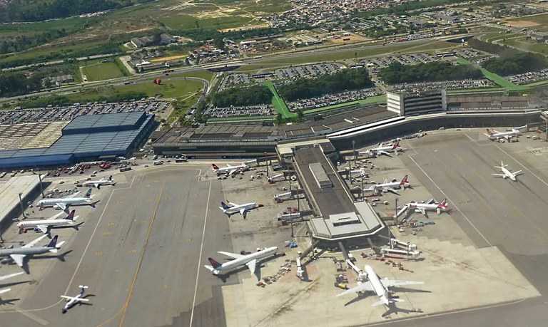 Aeroporto de Guarulhos (SP), bate recorde na movimentação de passageiros em 2024 — Agência Gov