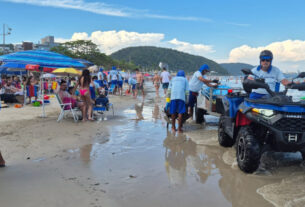 Sanepar recolhe mais de 48 toneladas de lixo no Litoral em apenas 6 dias