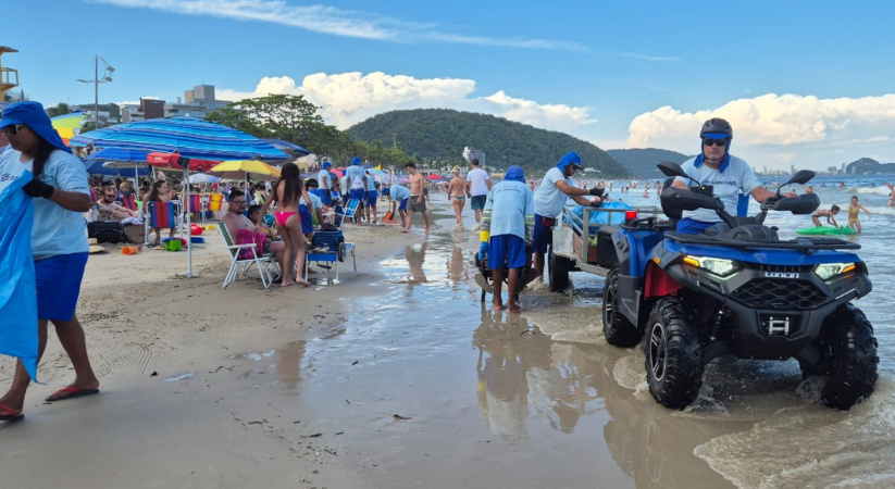 Sanepar recolhe mais de 48 toneladas de lixo no Litoral em apenas 6 dias