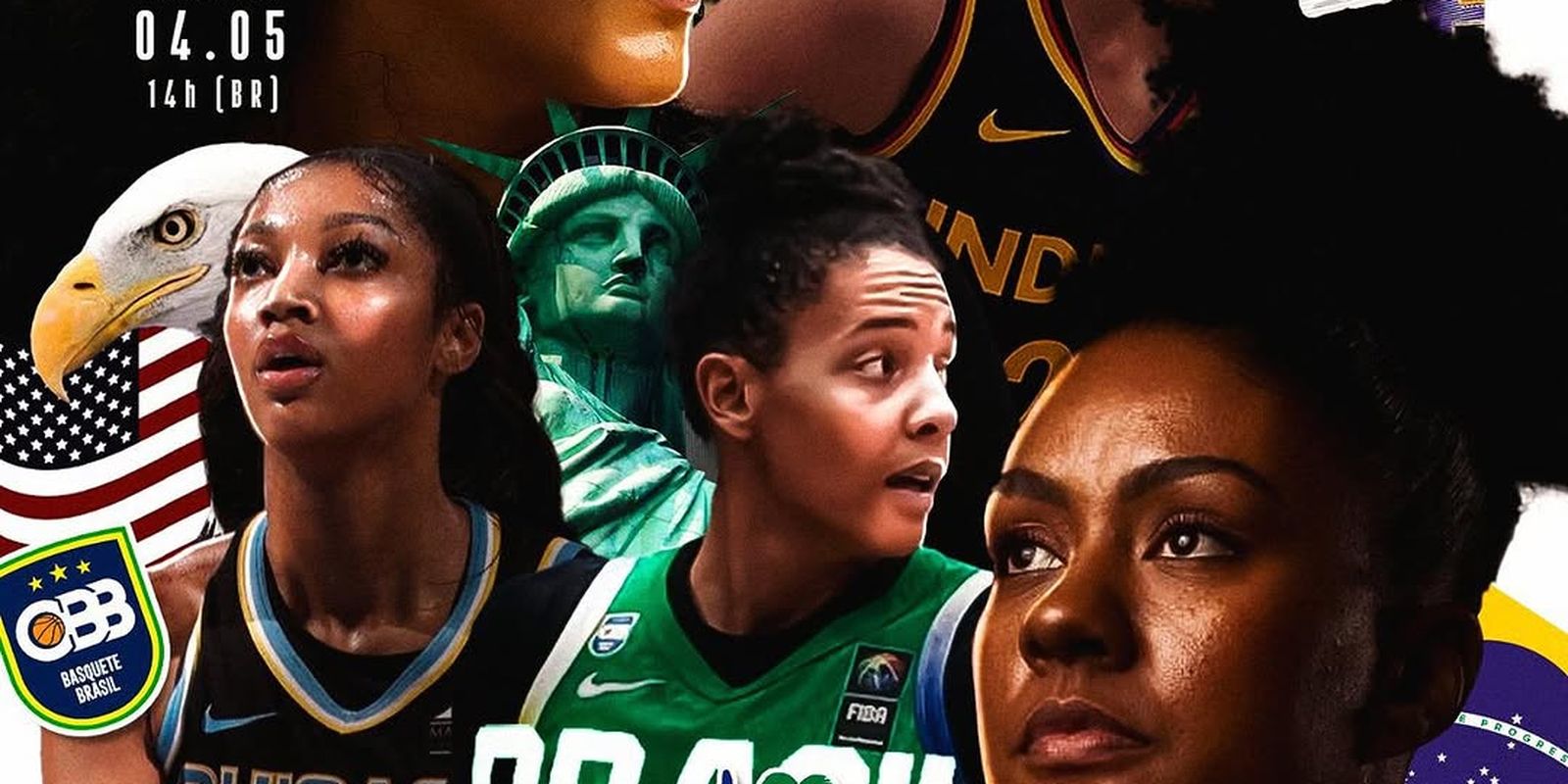 Seleção feminina de basquete fará amistosos com times da WNBA em maio