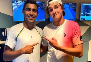 Thiago Monteiro e João Fonseca se classificam a Aberto da Austrália