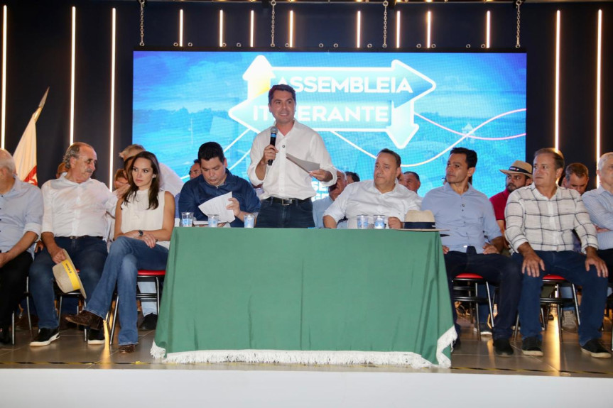 O presidente da Assembleia Legislativa, deputado Alexandre Curi (PSD), ressaltou a participação inédita da Assembleia Itinerante no Show Rural.