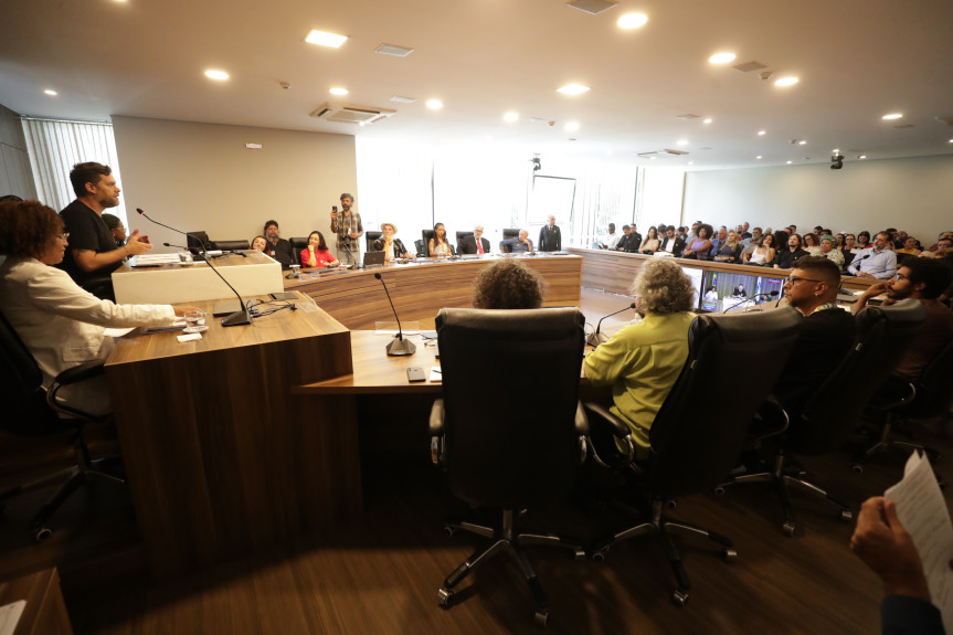 Audiência aconteceu no Auditório Legislativo da Casa na tarde desta sexta-feira (14).