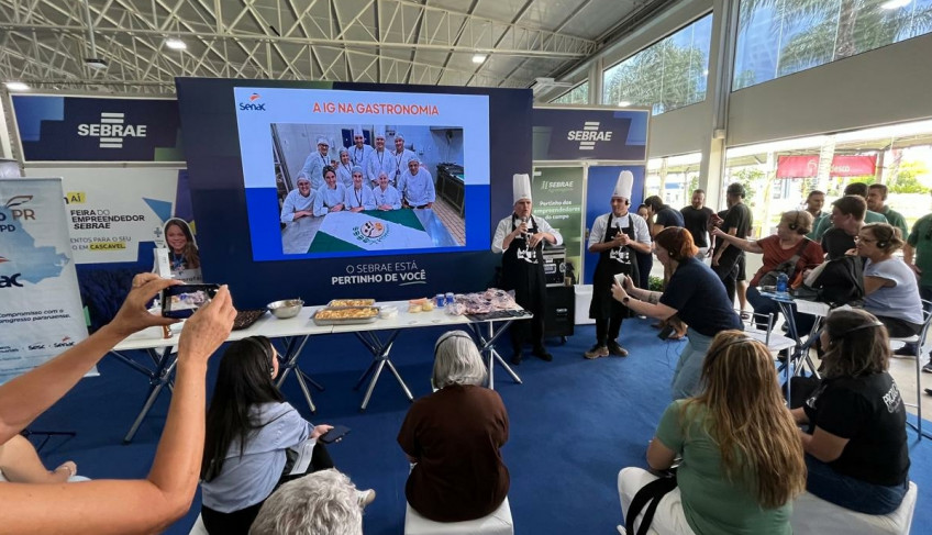 Aula Show Gastronômica é destaque no Espaço Sebrae no último dia do Show Rural | ASN Paraná