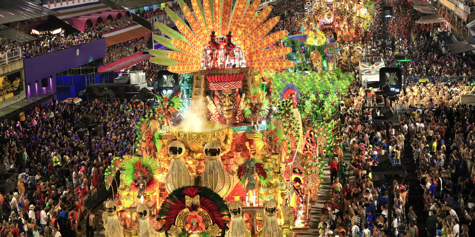 Grande Rio quer ganhar público do Sambódromo com encantarias do Pará