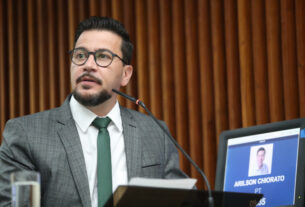 Deputado Arilson Chiorato (PT), líder da Oposição na Casa.