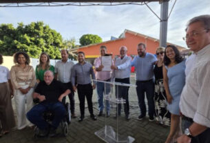 A solenidade de inauguração foi realizada nesta quarta-feira (23).