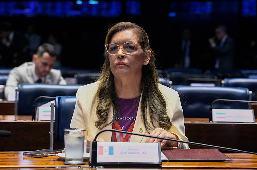 Em destaque, senadora Dra. Eudócia (PL-AL).
