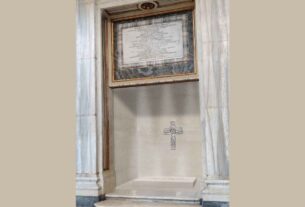 Túmulo do Papa Francisco foi feito com pedra da região de seus avós